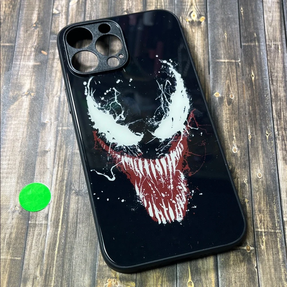 5for$10 Luminous Hero Villain Venom iPhone 13 Pro Max Phone Case Glossy